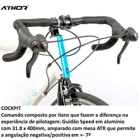 Imagem de Bicicleta Athor Speed Estrada V-one Aro 700 Shimano 14v