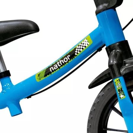 Imagem de Bicicleta Balance Bike Masculina Azul Aro 12