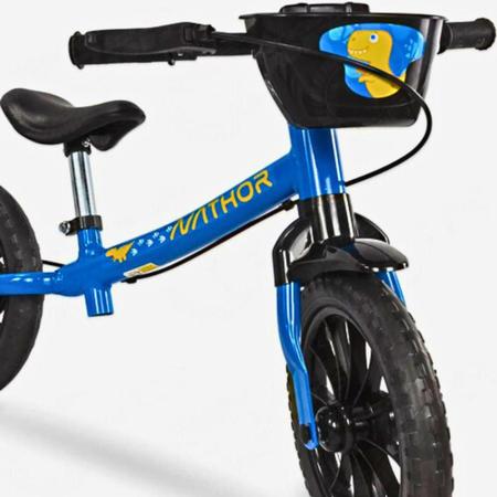 Imagem de Bicicleta Bike Infantil Aro 12 Balance Bike Masculina Azul