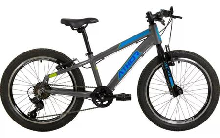 Imagem de Bicicleta Bike Infantil Aro 20 Athor Brave 7vel Grafite