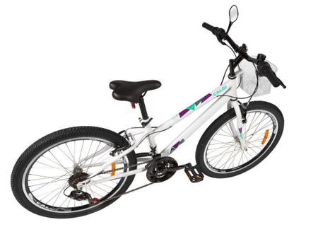 Imagem de Bicicleta Caloi Ceci Aro 24 A21 - Branca Perolizada - 4296.19006