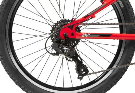 Imagem de Bicicleta caloi wild aro 24 8v vermelho