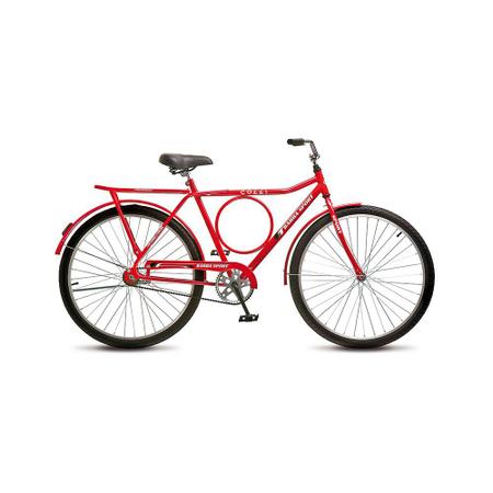 Bicicleta Super Fort com Garupa Aro 26 Violeta - Colli Bike