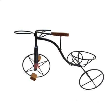 Imagem de Bicicleta De Ferro Decoração De Jardim Porta Vaso