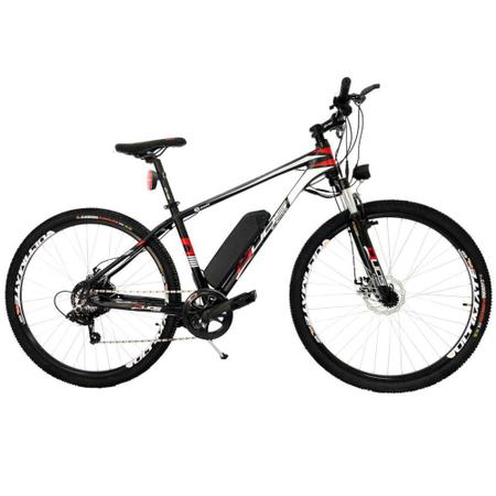 Imagem de Bicicleta Elétrica Aro 29 350W Bateria Lítio 7V Shimano Rider Duos