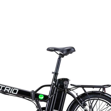 Imagem de Bicicleta Elétrica Chicago Aro 20 Dobrável 350W 7.5Ah 1V Atrio - BI207M