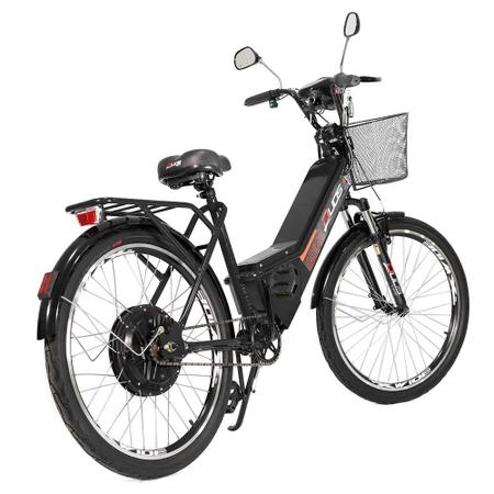 Imagem de Bicicleta Elétrica - Confort - 800w - Preta - Duos Bikes