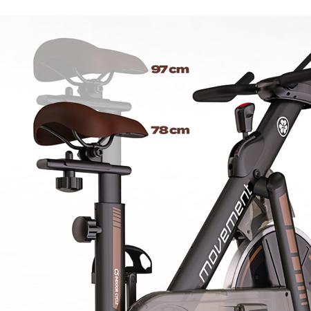 Bicicleta Ergométrica Spinning C5 Movement Fitness - Bicicleta Spinning -  Magazine Luiza