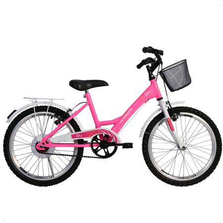 Imagem de Bicicleta Feminina Aro 20 Athor Modelo Bliss C/Cestão 1v