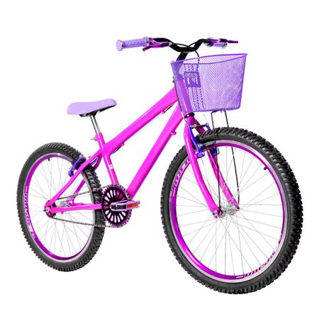 Imagem de Bicicleta Feminina Aro 24 Aero + Kit Proteção