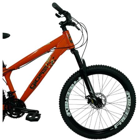 Bicicleta Gios frx Freeride Aro 26 Freio a Disco 21 Velocidades