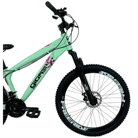 Bicicleta Gios Frx Freeride Aro 26 Freio Disco 21v Verde