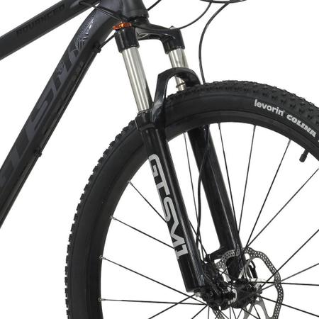 Imagem de Bicicleta GTSM1 Aro 29  Freio a Disco Hidráulico Câmbio GTS M1 1x12 e Amortecedor ar com trava hidráulica   GTS M1 Advanced Black Edition