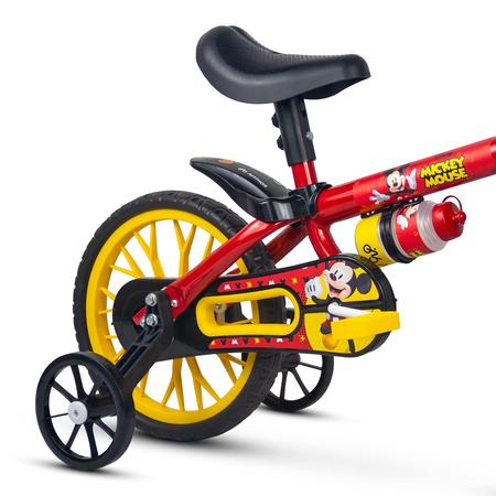 Bicicleta Infantil Aro 12 Mickey Nathor Bicicleta Infantil