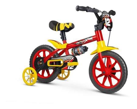 Imagem de Bicicleta Infantil Aro 12 Motor X Banco Macio Em Pu Nathor