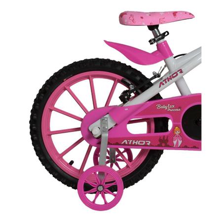 Imagem de Bicicleta Infantil Aro 16 Athor Baby Lux Princess Feminina