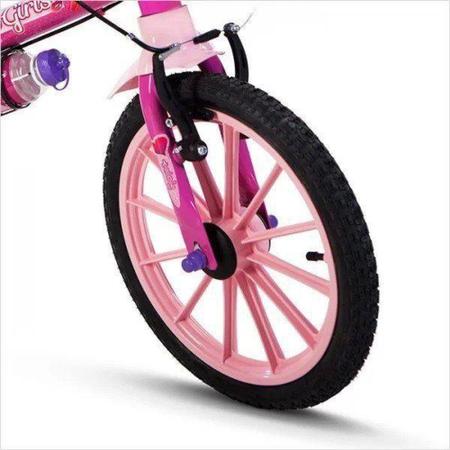Imagem de Bicicleta Infantil  Aro 16 com Rodinhas Top Girl's - Nathor