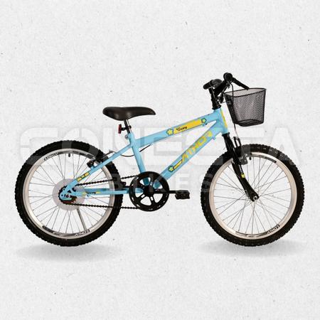 Imagem de Bicicleta Infantil Aro 20 Athor Charmy S/M Criança C/ Cesto