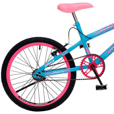 Imagem de Bicicleta Infantil Aro 20 Colli July Freio V-Brake 1 Marcha Cestinha