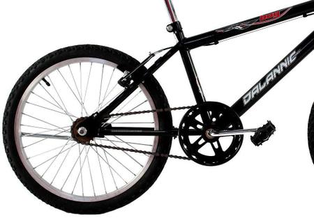 Bicicleta Aro 20 Menino Bmx Cross Grau Masculina 5 6 7 Anos