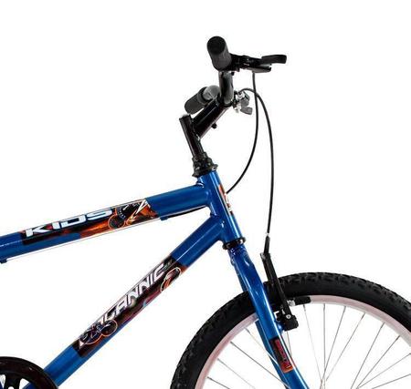 Imagem de Bicicleta Infantil Aro 20 Masculina Cross Kids Azul