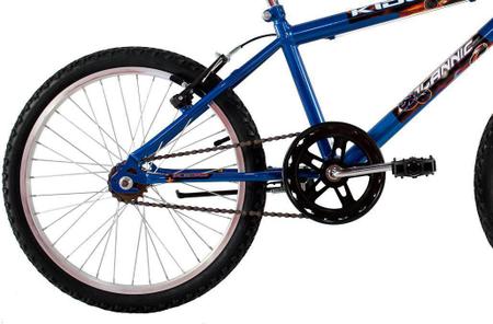 Imagem de Bicicleta Infantil Aro 20 Masculina Cross Kids Azul