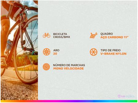 Imagem de Bicicleta Infantil Aro 20 Track & Bikes Noxx