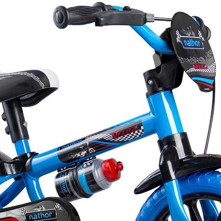 Imagem de Bicicleta infantil azul nathor aro 12 veloz 2