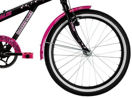 Bicicleta Infanto Juvenil Caloi Barbie Aro 20 - Quadro Aço - Rosa