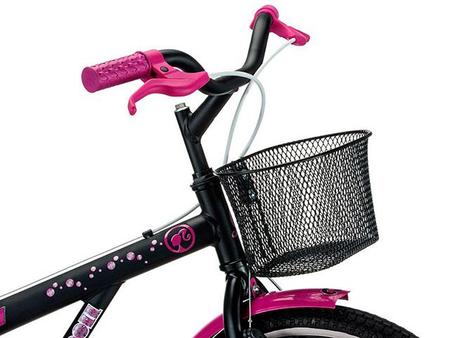 Bicicleta Infanto Juvenil Caloi Barbie Aro 20 - Quadro Aço - Rosa