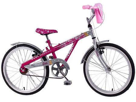 Bicicleta Infanto Juvenil Caloi Barbie Aro 20 - Quadro Aço - Rosa