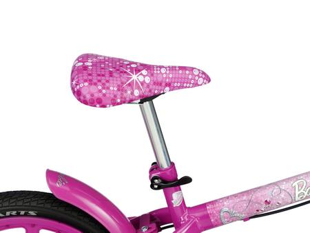 Bicicleta Aro 16 Caloi Barbie Rosa - MP Brinquedos