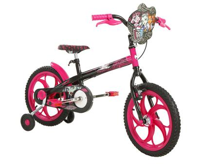 Imagem de Bicicleta Infantil Caloi Monster High Aro 16 