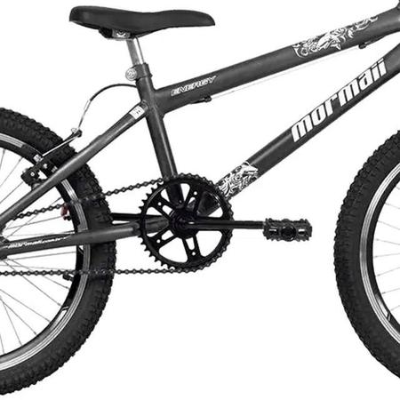 Bicicleta Mormaii Cross Energy Aro 20 1V V-Brake Grafite - TIMBÓ