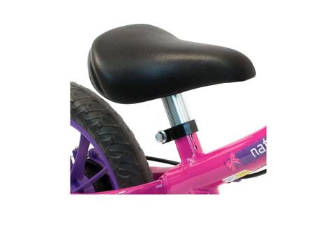 Imagem de Bicicleta Infantil Equilíbrio Balance Feminina Aro 12 Nathor