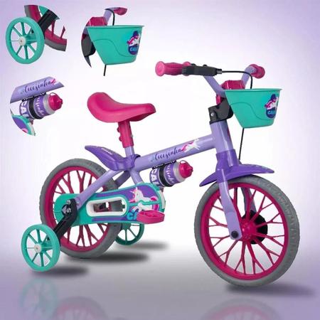 Imagem de Bicicleta Infantil Feminina Aro 12 Caloi Cecizinha