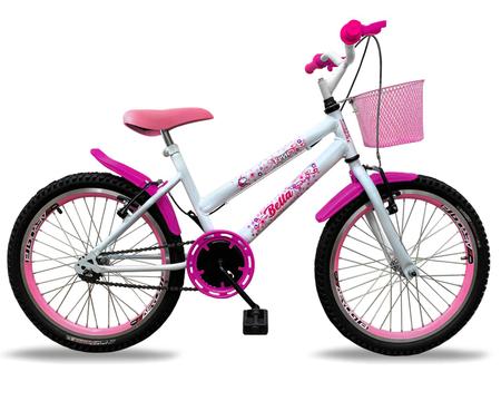 Imagem de Bicicleta Infantil Feminina Aro 20 Cadeirinha de Boneca