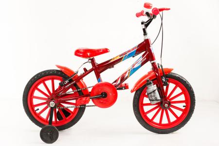 Imagem de Bicicleta Infantil Masculina aro 16 com acessórios