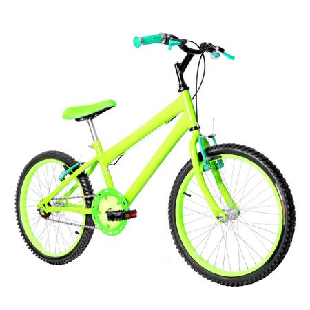 Imagem de Bicicleta Infantil Masculina Aro 20 Alumínio Colorido + Kit Premium