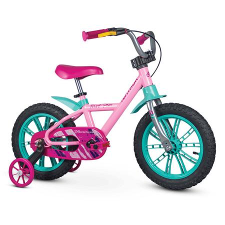 Bicicleta Infantil Menina Menino Nathor 4 A 6 Anos Aro 14 First