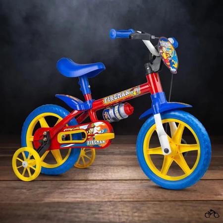 Imagem de Bicicleta Infantil Nathor Aro 12 Fire Man a partir de 3 anos
