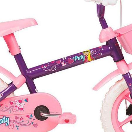 Imagem de Bicicleta Infantil Verden aro 12 Paty Lilás e Rosa