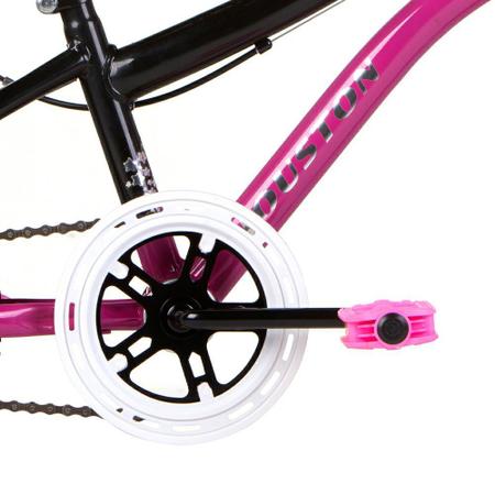 Bicicleta Juvenil Aro 20 Com Cesta Nina Rosa/Preta Houston Bike - Bicicleta  - Magazine Luiza