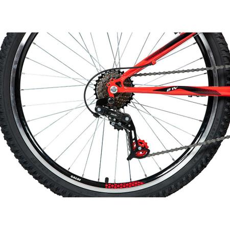 Imagem de Bicicleta Lazer Caloi Alpes Aro 26 - Susp Dianteira - 21 Velocidades - Vermelho