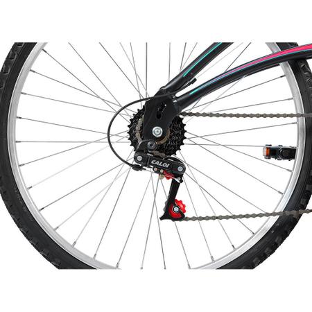 Imagem de Bicicleta Mobilidade Caloi 100 Aro 26 Quadro Alumínio - 21 Vel - Preto