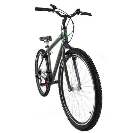 Imagem de Bicicleta Mormaii Aro 29 Jaws V-Brake 21V C18 Grafite com Verde