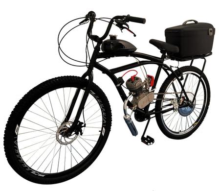 Imagem de Bicicleta Motorizada 100cc Aro 29 Coroa 52 Cargo Tractor