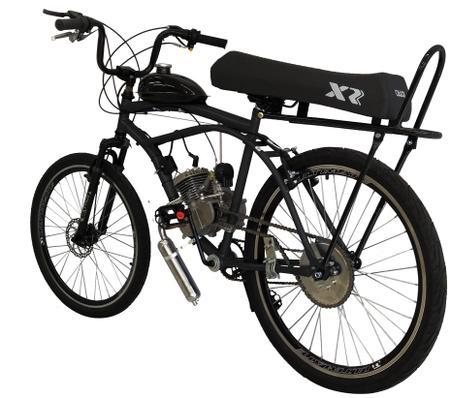 Imagem de Bicicleta Motorizada 100cc Coroa 52 Fr Disk/Susp Banco XR Rocket