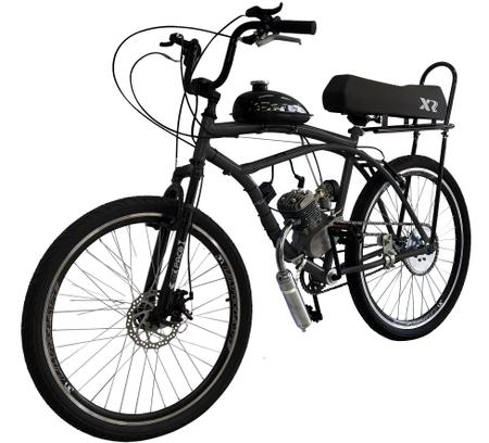 Imagem de Bicicleta Motorizada 100cc Coroa 52 Fr Disk/Susp Banco XR Rocket