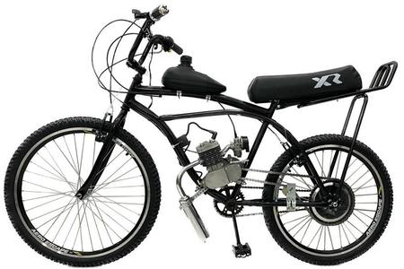 Imagem de Bicicleta Motorizada 80cc Coroa 52  Banco XR Rocket